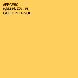 #FECF5C - Golden Tainoi Color Image